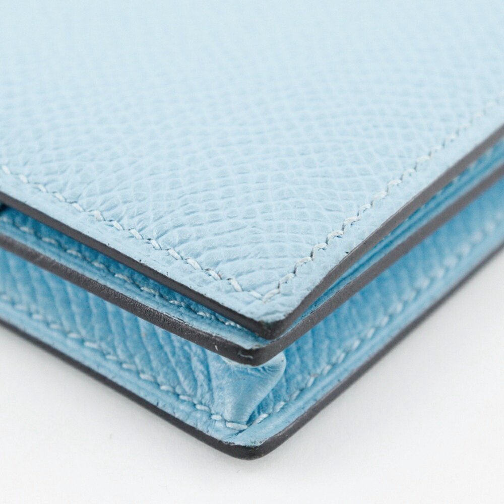 HERMES Blue Bean Wallet - Picture 5 of 15
